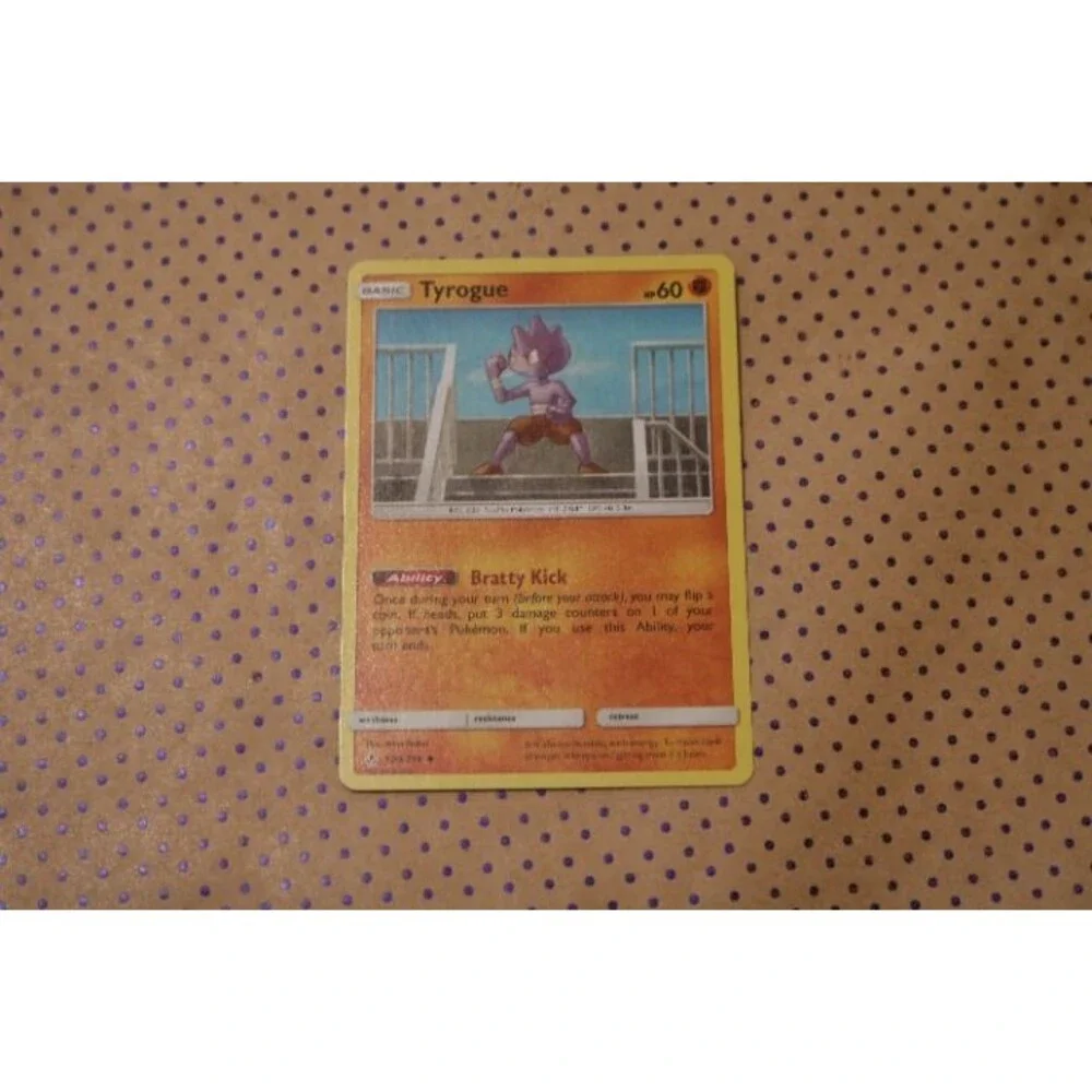 Tyrogue 100/214 Pokemon Card (2019)
